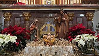Seton Hall University Chapel on Christmas