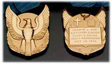 Special congressional Medal of Valor awarded to the Special congressional Medal of Valor awarded to the