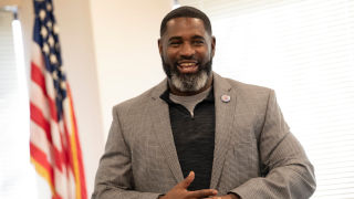 Headshot of East Orange Superintendent of Schools AbdulSaleem Hasan