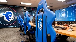  seton hall esports setup