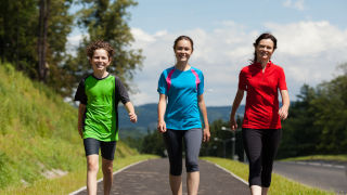 Family Walking