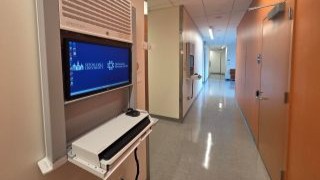 Hackensack Meridian Health login screen