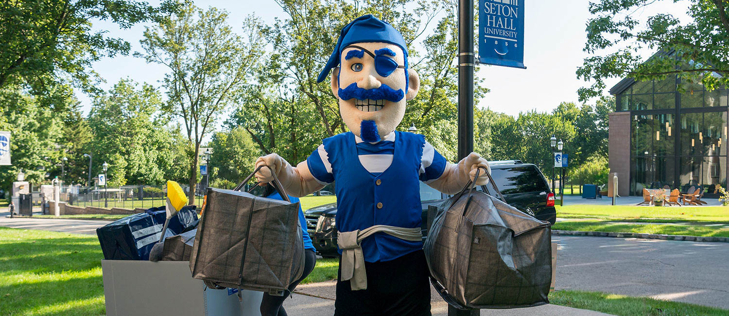 Pirate at Move-in day