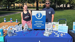 Throughout the week, the University hosted a series of interactive events and awareness initiatives designed to educate students, empower bystanders and promote the message that Pirates do not haze.