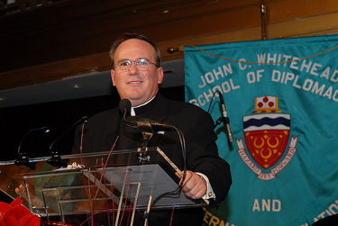 The School of Diplomacy welcomes University Vice President, Reverend Paul A. Holmes, S.T.D. as Interim Dean.