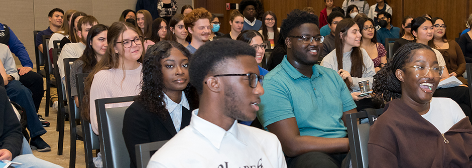 Students in Bethany Hall