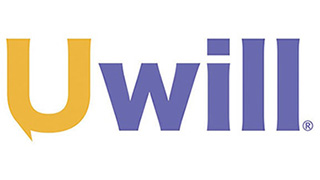 Uwill logo spelling out Uwill 