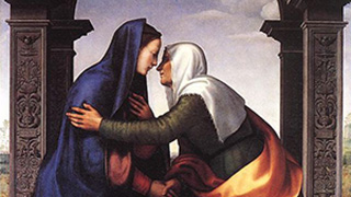 The Visitation Painting