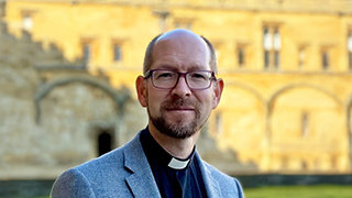 Headshot photo of Reverend Andrew Davison