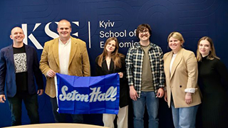 Misura's visit to Kyiv School of Economics.
