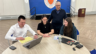 Students enrolled in the Tax Lab course