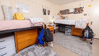 Boland Hall dorm room 112