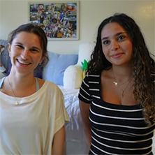 Jenny Borowick and Yoland Rafaeil