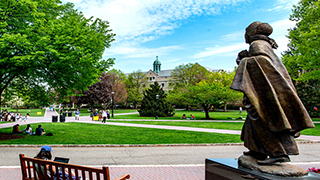Seton Hall campus green