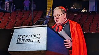 Cardinal Joseph William Tobin at Commencement