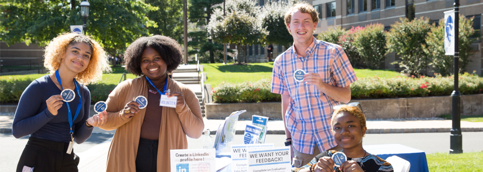 Image of members of the Career Center volunteers