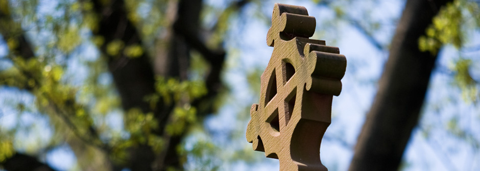 Cross on chapel