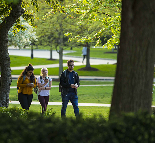 Students in conversation
