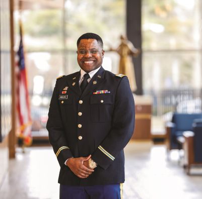 A photo of SHU alum Eric Agbleke