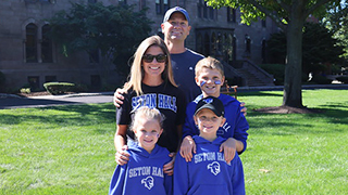 Family at the Hall Homecoming and Family 2026.