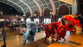  Traditional Lion Dance at Lunar Fest NJ