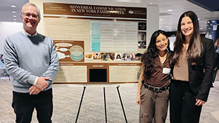 Jon Radwan, Ph.D., Lianna Cruz and Maia Coyle