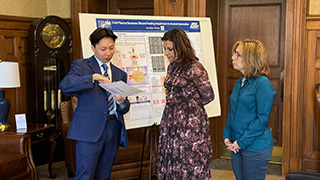 Jonathan Zhang, Katia Passerini, and Lisa Metz.