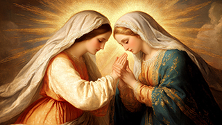 The Visitation: Mary with Elizabeth