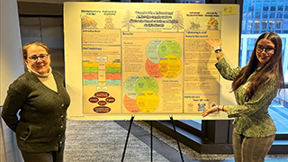 Mary Balkun, Ph.D. and Gianna Vaynberg