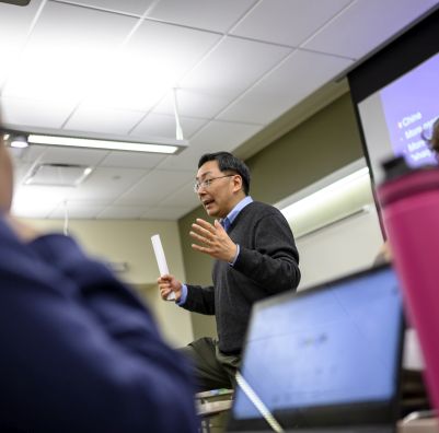 SHU International Affairs Professor Speaking