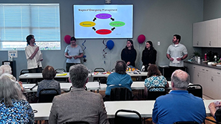 MSOT students teaching