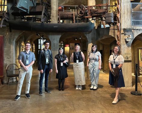MA Museum Profession students at Mercer Museum