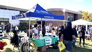 tabling with students