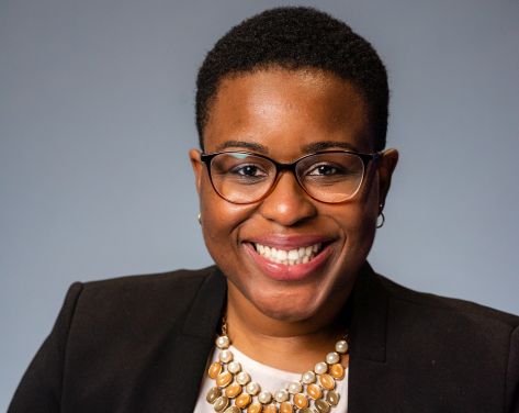 A headshot of SHU student Mary Chioma Okorie