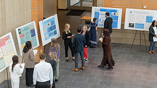 Students' poster presentations 