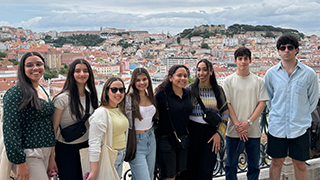PMPDPP students on 2025 study abroad in Portugal 