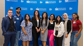Pre-Professional Advising Center celebrating the launch of its expanded services for the pre-law community.