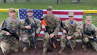 2PLT 2SQD at the battle drill 1A station.