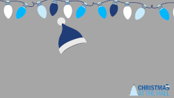 Santa Hat Microsoft Teams Background