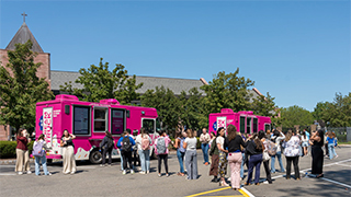 Scream Trucks outside Bethany Hall