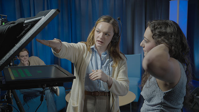 Students in Studio