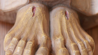 A photo of Jesus on crucifix