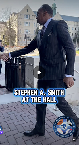 Stephen A Smith at Seton Hall Video thumbnail