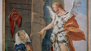 The Appearance of the Angel before Sarah, Tiepoli, circa 1727