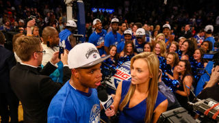 An image from a center for sports media event.